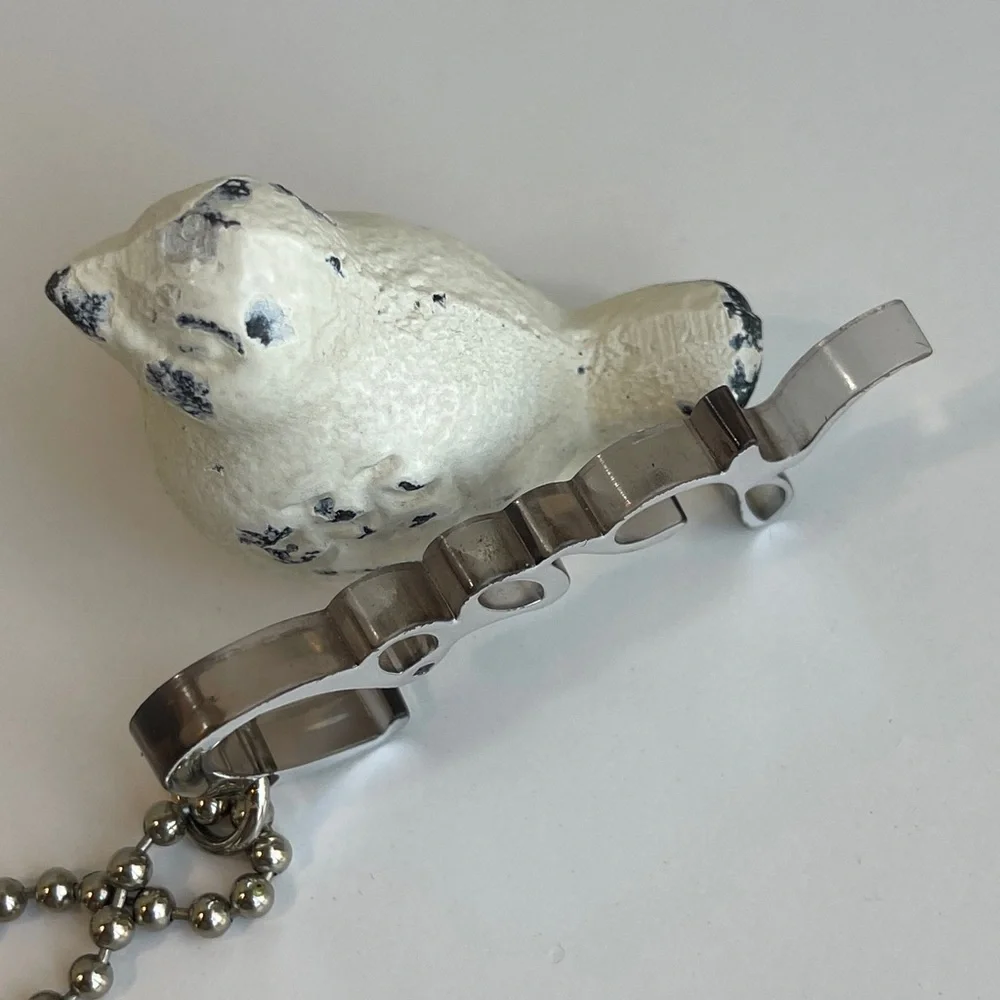 2.25” COACH Fob Bag Charm Keychain Hang Tag